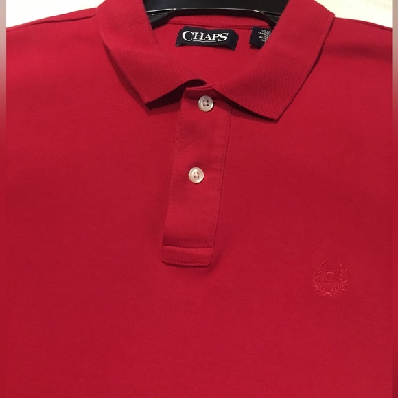 Mens Red Polos Shirt - Picture 2 of 13